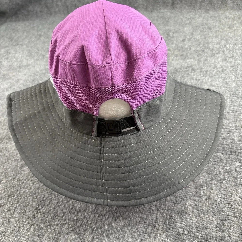 SunShade Hat Women's Purple Gray Wide Brim Sun Outdoor Hiking Boho Gorpcore
